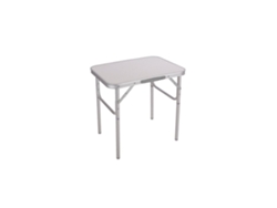 Mesa Plegable Aluminio Blanco 60x45 cm Ideal para Jardín Marbueno Verano