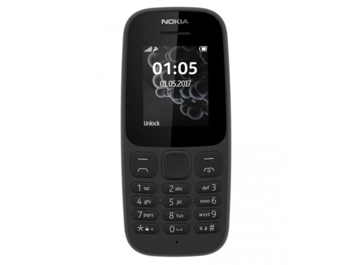 105 Nokia DualSim Negro Gratis