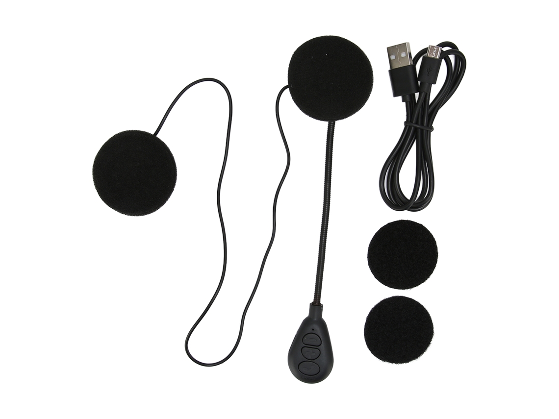 Auriculares Bluetooth Para Casco De Motocicleta Con Control De Volumen T6 Accesorio Universal