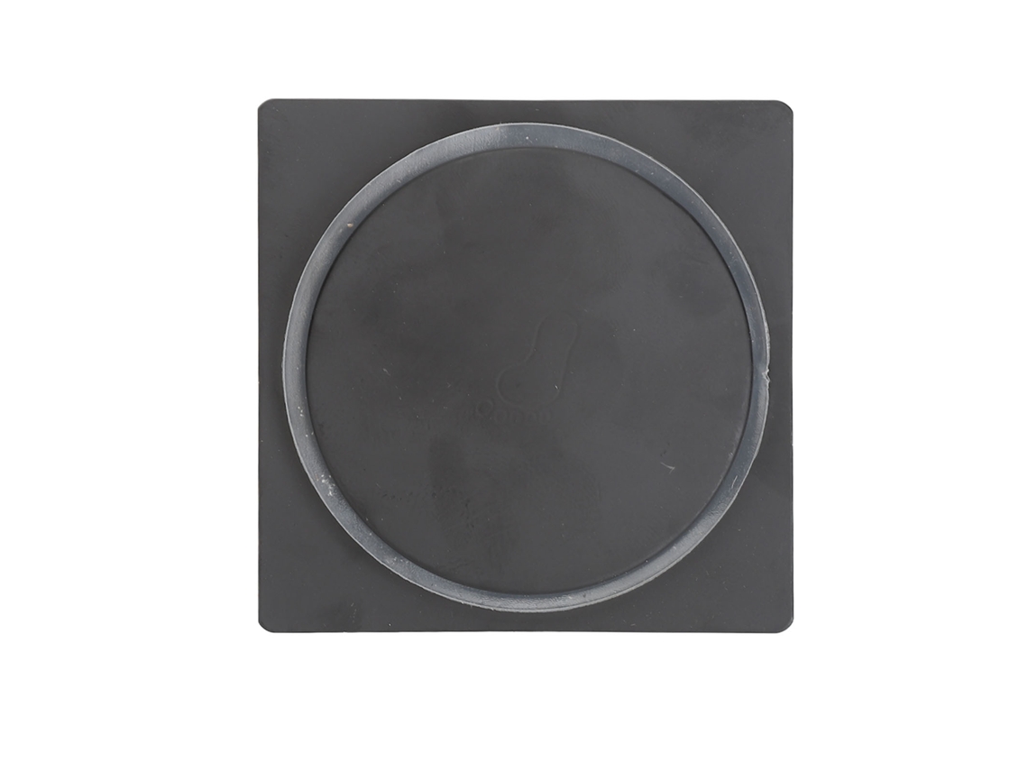 Desagüe de suelo de acero inoxidable con pedal antirreflujo Desodorante negro
