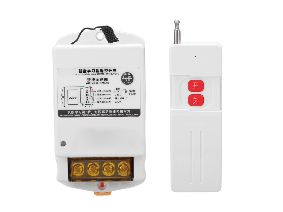 Control Remoto Inalámbrico Para Bomba De Agua Y Electrodomésticos De Alta Potencia, 220 V Ca.