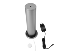 Difusor de aroma de 120 ml con Bluetooth, fácil de usar, de aluminio antideslizante, 4,5 W, cilíndrico, para hogar, hotel, coche, enchufe UE 100 2