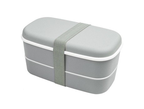 Fiambrera, Bento Box - Gris