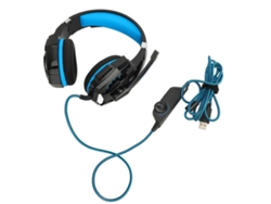 Auriculares Supraaurales Con Cable Para Juegos, Con Cancelación De Ruido Y Micrófono, Compatibles Con Teléfonos Móviles, Pc Y Ordenadores.