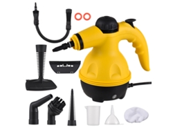 Limpiador A Vapor Portátil De Alta Presión De 1000 W Con 10 Accesorios Para Cocina, Coche Y Baño.