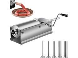 Máquina para hacer salchichas de acero inoxidable de 5 l con juego de tubos Tekmaquinas
