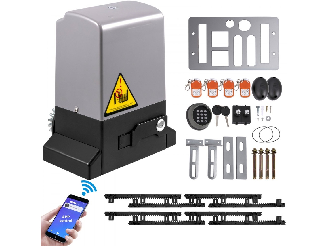 Motor Eléctrico para Puerta Corredera 1800kg con Control App Tekmaquinas