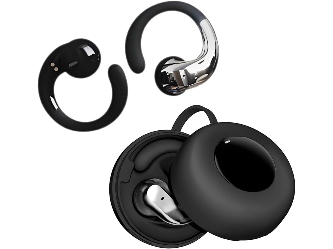Auriculares Earhook Tws para Apple YEMAESRE Bluetooth Negro
