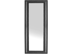 Espejo BELIANI Lunel de Material sintético Negro 51x3x141