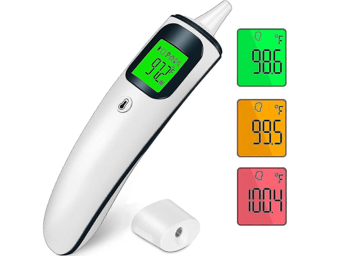 Termómetro, termómetro de oído para niños, termómetro de frente para adultos y bebés con alarma de fiebre - Rápido y preciso, ideal para todas las edades GOKOCO
