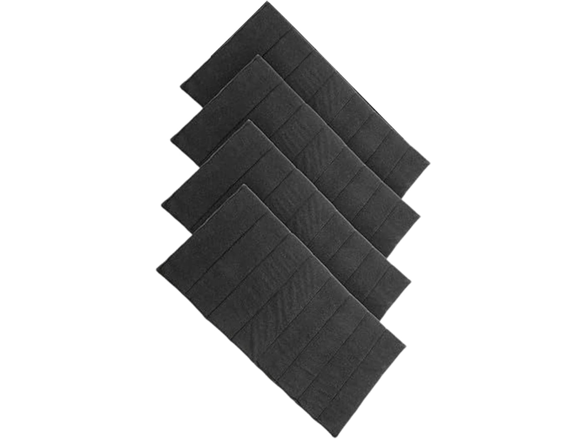 Juego De 4 Protectores De Postes De Tela Flocada Y Espuma Para Uso Interior Y Exterior.