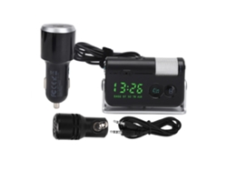 Reprodutor De Mp3 Para Carro Com Transmissor Fm Bluetooth 5.0, Carregador Qc3.0 E Controle Por Voz