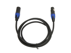 Cable Xlr Macho A Hembra De 3 Pines Plateado De 1,5 M/4,9 Pies, Sonido Hifi Sin Pérdidas Para Micrófono, Amplificador Y Mesa De Mezclas.