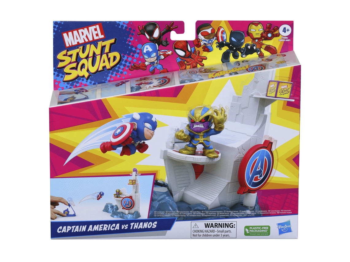 Figura de Acción MARVEL CLASSIC Stunt Squad Torre Smash Playset (32,07x26,67x21,59)