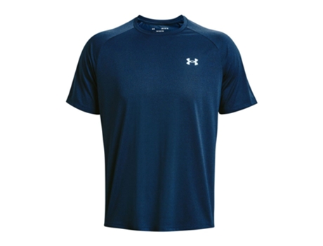 Camiseta de Hombre para Fitness UNDER ARMOUR Tech Regular Azul (S)