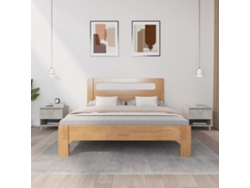 Mesitas de Noche LOVELY HOME Mesinha 2Pcs 50X46X50Cm Deriv. Madeira Cinza Cimento
