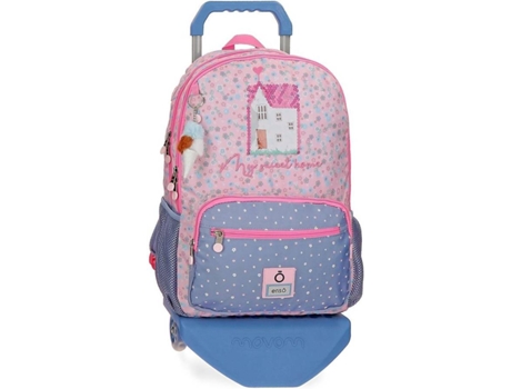 Mochila con Trolley ENSO My Sweet Home (Multicolor - 32 x 44 x 17 cm)