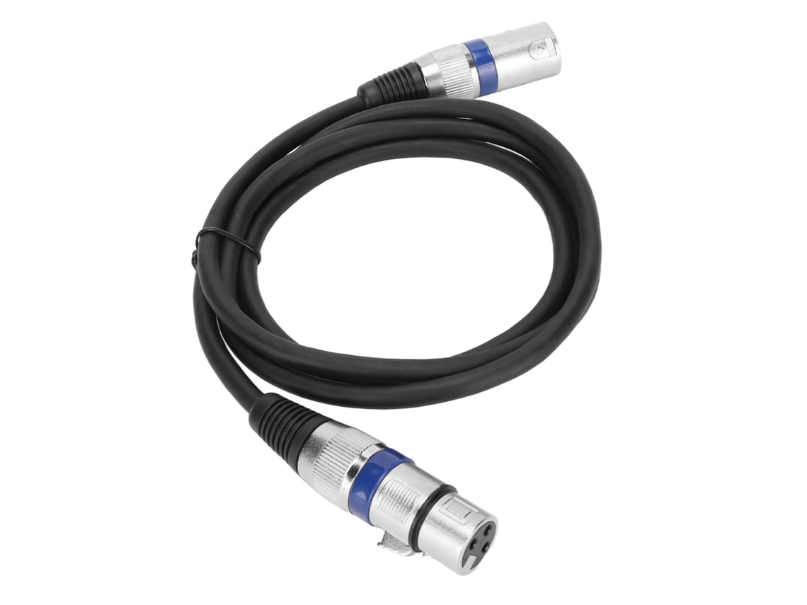 Cable De Micrófono Xlr Macho A Hembra, 3 Pines, Sin Pérdidas, Bajo Nivel De Ruido, 1,5 M