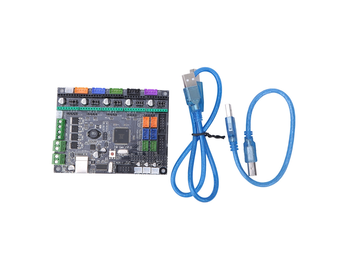 Placa Base Controladora Mks Gen-l V1.0 Para Impresora 3d Compatible Con Ramps1.4/r3