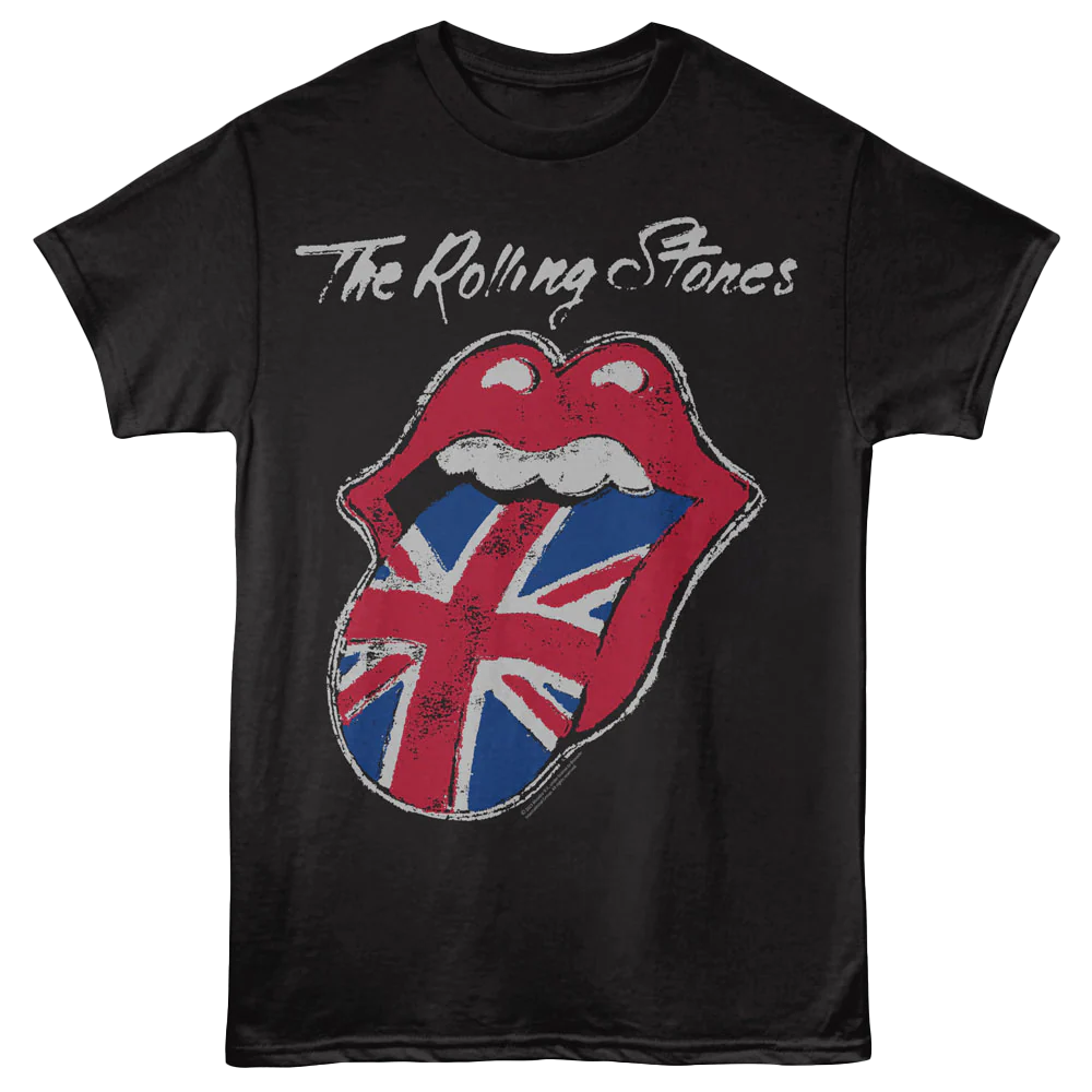 The Rolling Stones Union Jack T-shirt Unisex Rockinstone Size:xxl