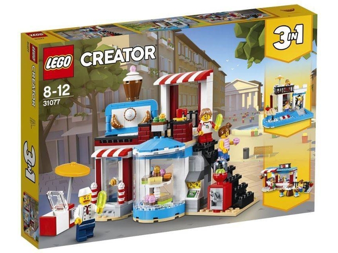 LEGO Creator 3 en 1: Sorpresas dulces modulares - 31077 (Edad Mínima: 8 - 396 Piezas)