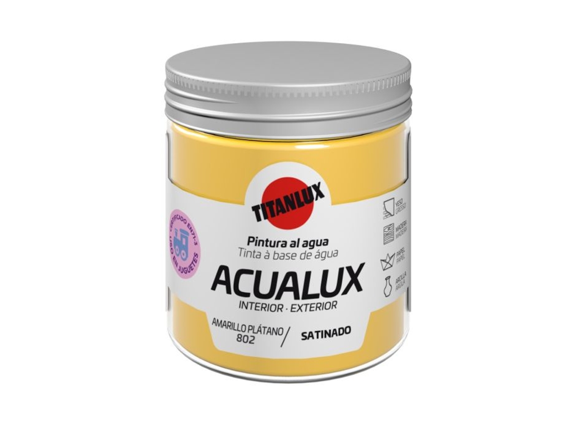 Acualux Satin 75ml Amarillo Arce