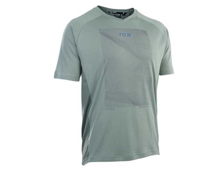 Jerseys ION Jersey Manga Curta Traze Verde M Homem