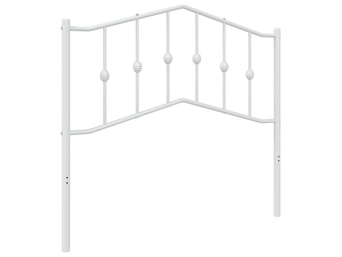 Cabecero de repuesto 100 cm Metal Blanco MAISON EXCLUSIVE