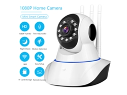 Cámara De Seguridad Hogar 1080p Inalámbrica Wifi Ptz 2mp Con Visión Nocturna Audio Bidireccional Detección De Movimiento Para Bebé 2 Unidades