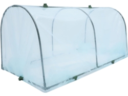 Kit De Invernadero Transparente Inoomp Con Estructura De Hierro Y Película De Pp. Fácil Montaje Para Flores Y Plantas