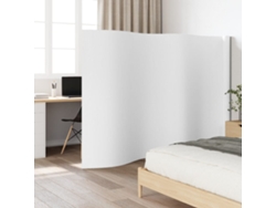 Biombo de bambú blanco de 165 x 600 cm Wsd608231 Adorable Home