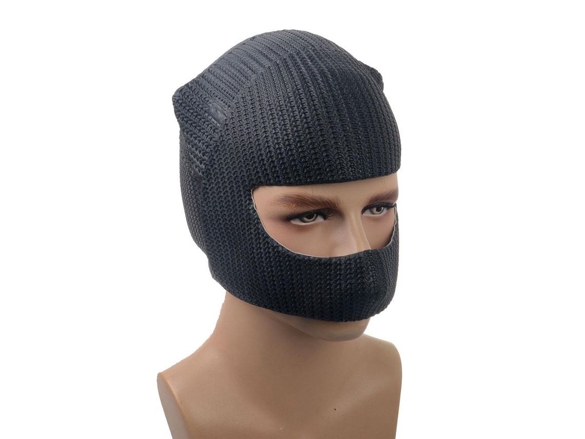 Máscara de Couro Pu para Filme Cosplay Halloween Acessório De Festa Carnaval Presente