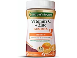 Complemento Alimentar NATURE'S BOUNTY Vitamina C (60 tabletes mastigáveis)