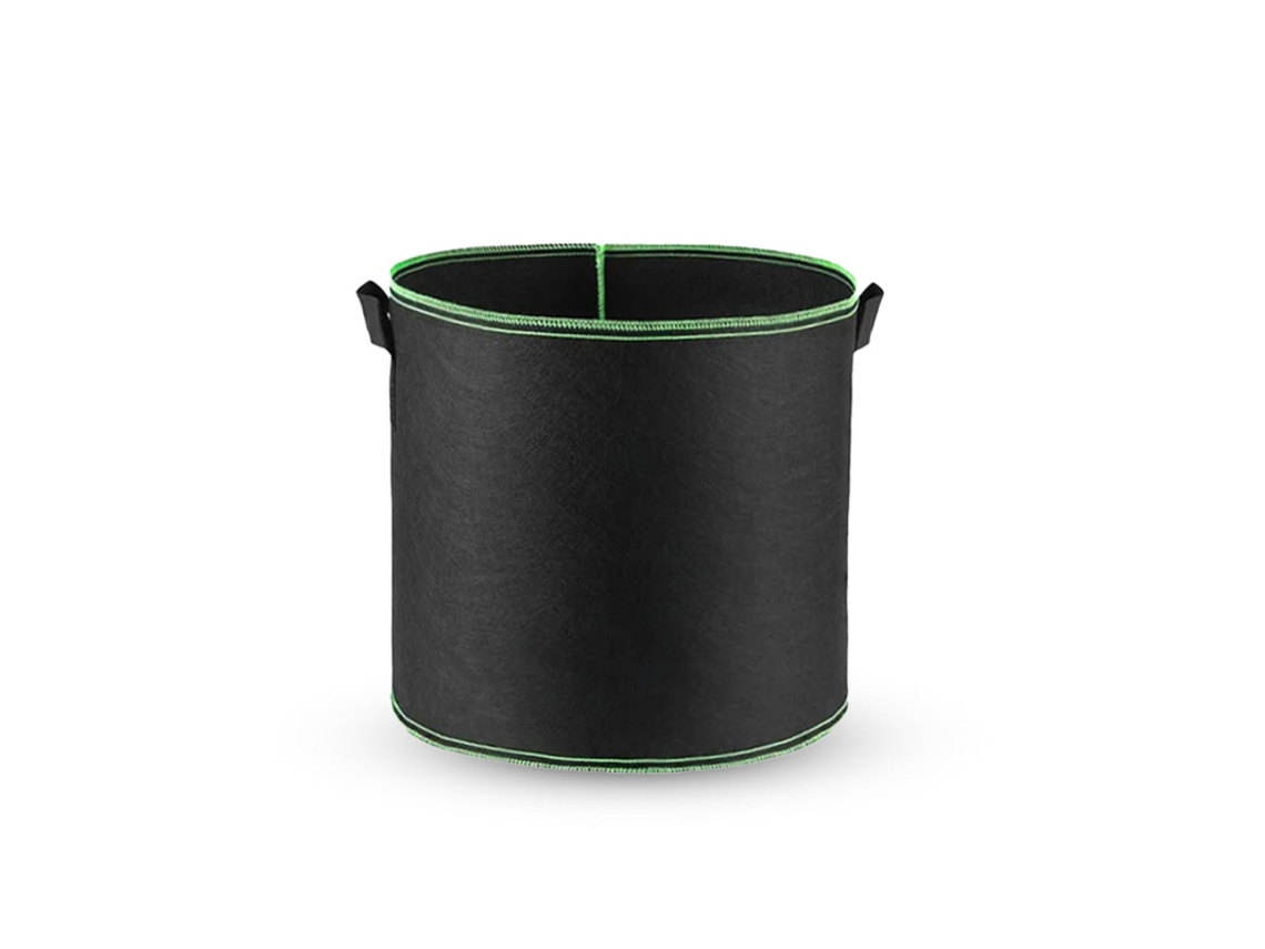 Bolsa de siembra de tela no tejida de 35 x 30 cm para verduras, flores y plantas, jardinería.
