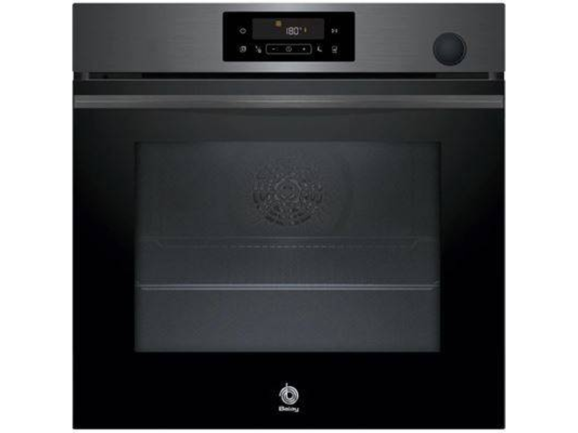 Horno BALAY 3HA4821G3 (71 L - 59.4 cm - Hidro + Pirolítico - Negro)