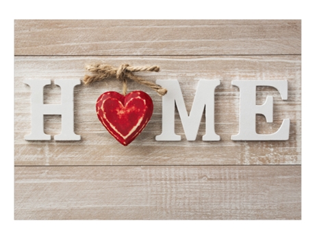 Papel de Pared ARTGEIST Home Heart (Red) (400x280)
