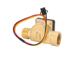Sensor De Flujo De Agua G1/2 Pulgada, Transductor De Varilla Hall, Contador De Pulsos, Dc3-24v