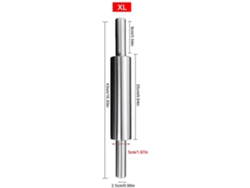 Rodillo De Acero Inoxidable Antiadherente Para Hornear Masa Pizza Pastel Herramienta De Cocina Accesorios De Cocina