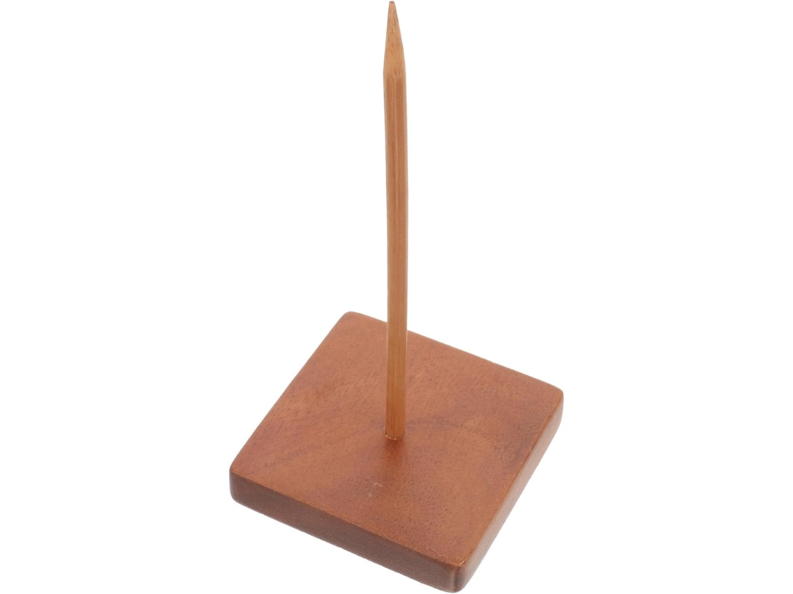 Besportble Soporte De Madera Nogal Y Recibos Para Mostrador Menú 18,50 X 8,00 Cm Pulgadas -material: