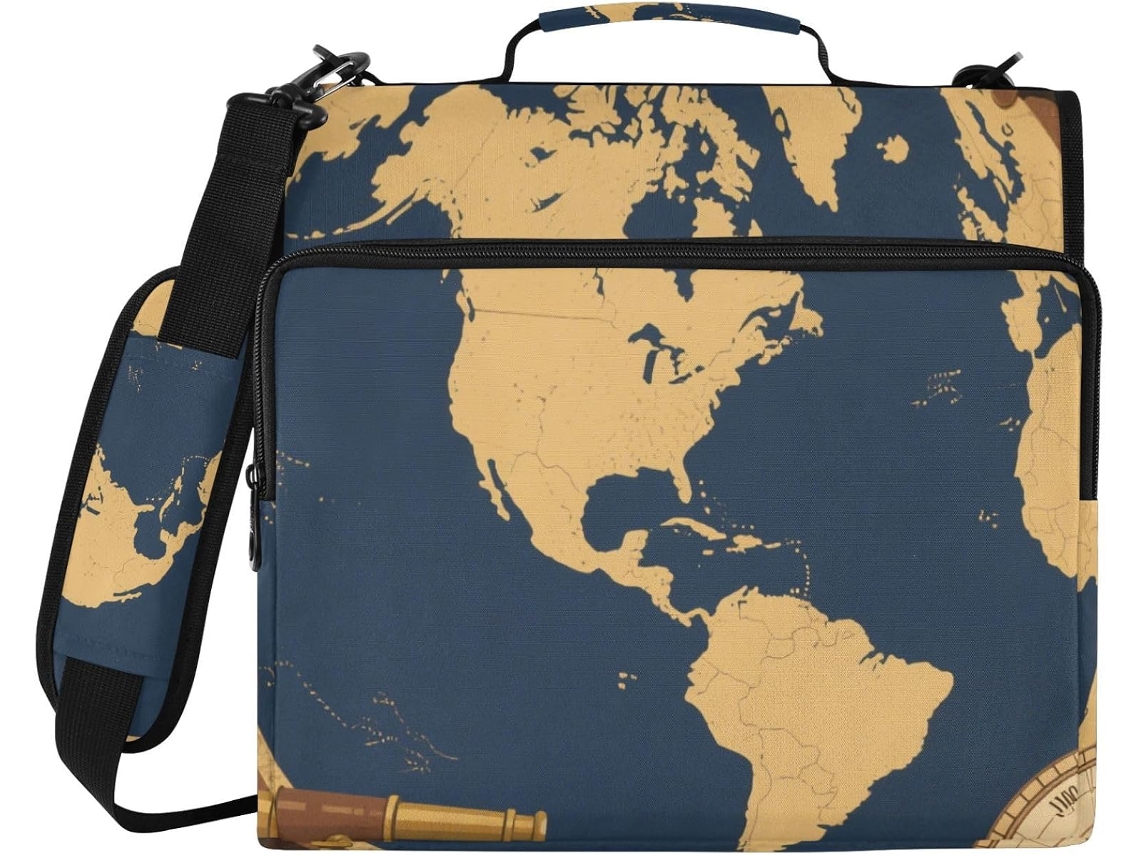 Besportble Carpeta De Fabricada Con Tela Impermeable De Primera Calidad, Esta Carpeta Con Cremallera Proteg...