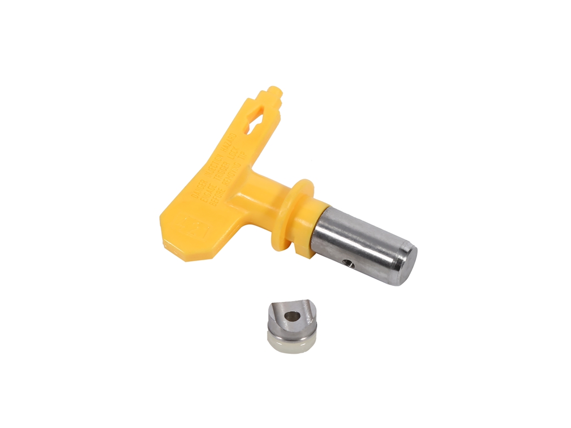 Boquilla de pistola pulverizadora sin aire Primerx 421 de acero de tungsteno para pintura residencial y comercial.