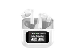 Auriculares Inalámbricos Bt5.4 Con Pantalla Táctica, Estuche De Carga, Batería Ipx5 De 24 Horas, Pantalla De Letras, Diseño Semi-intraauricular.