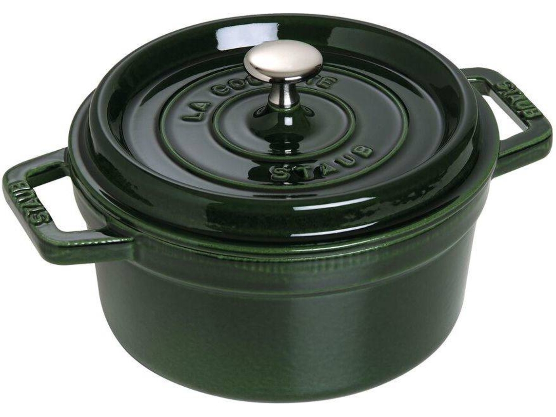 Cacerola STAUB (Verde - Hierro Fundido - 22 cm)