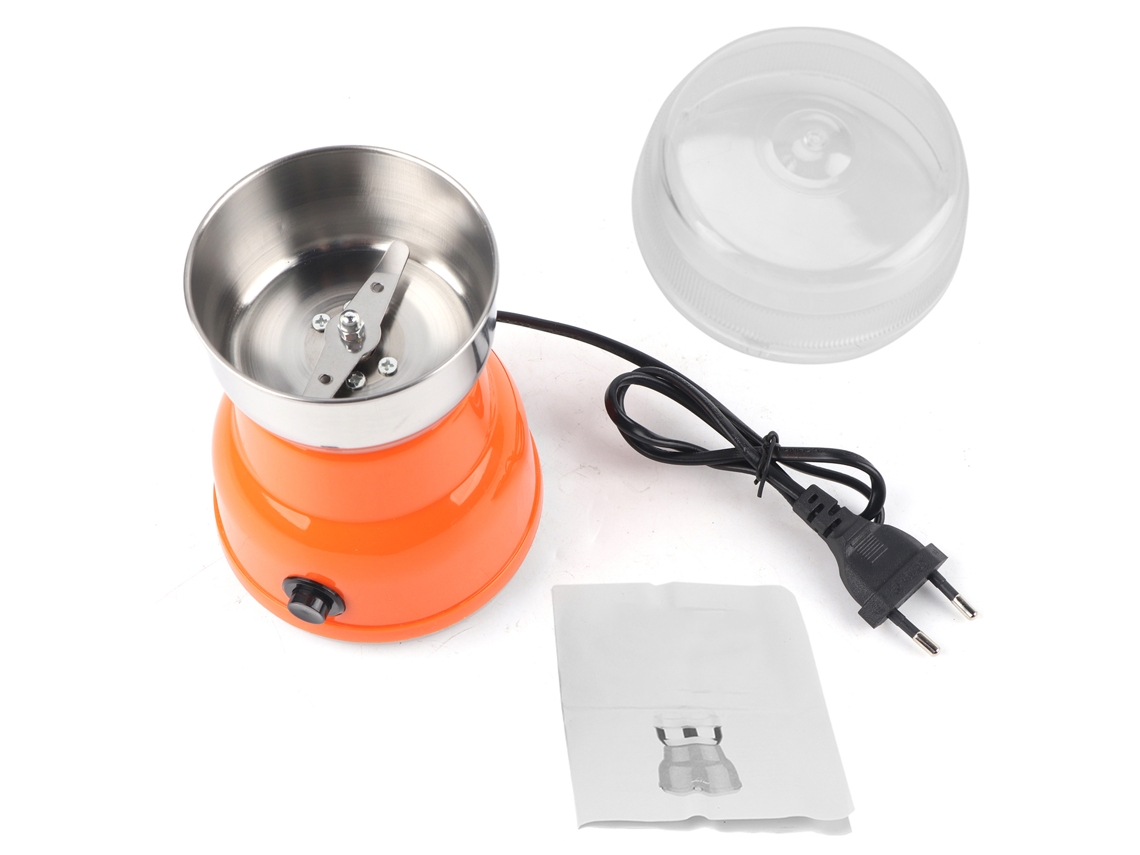 Molinillo De Café Eléctrico Para Uso Doméstico, Para Granos, Frutos Secos, Hierbas Y Especias, De Acero Inoxidable, 150 W.