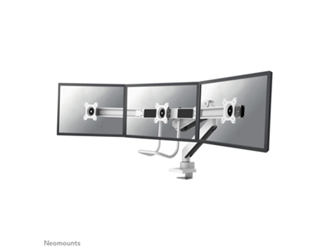 Soporte para Monitor NEOMOUNTS BY NEWSTAR Triple Blanco