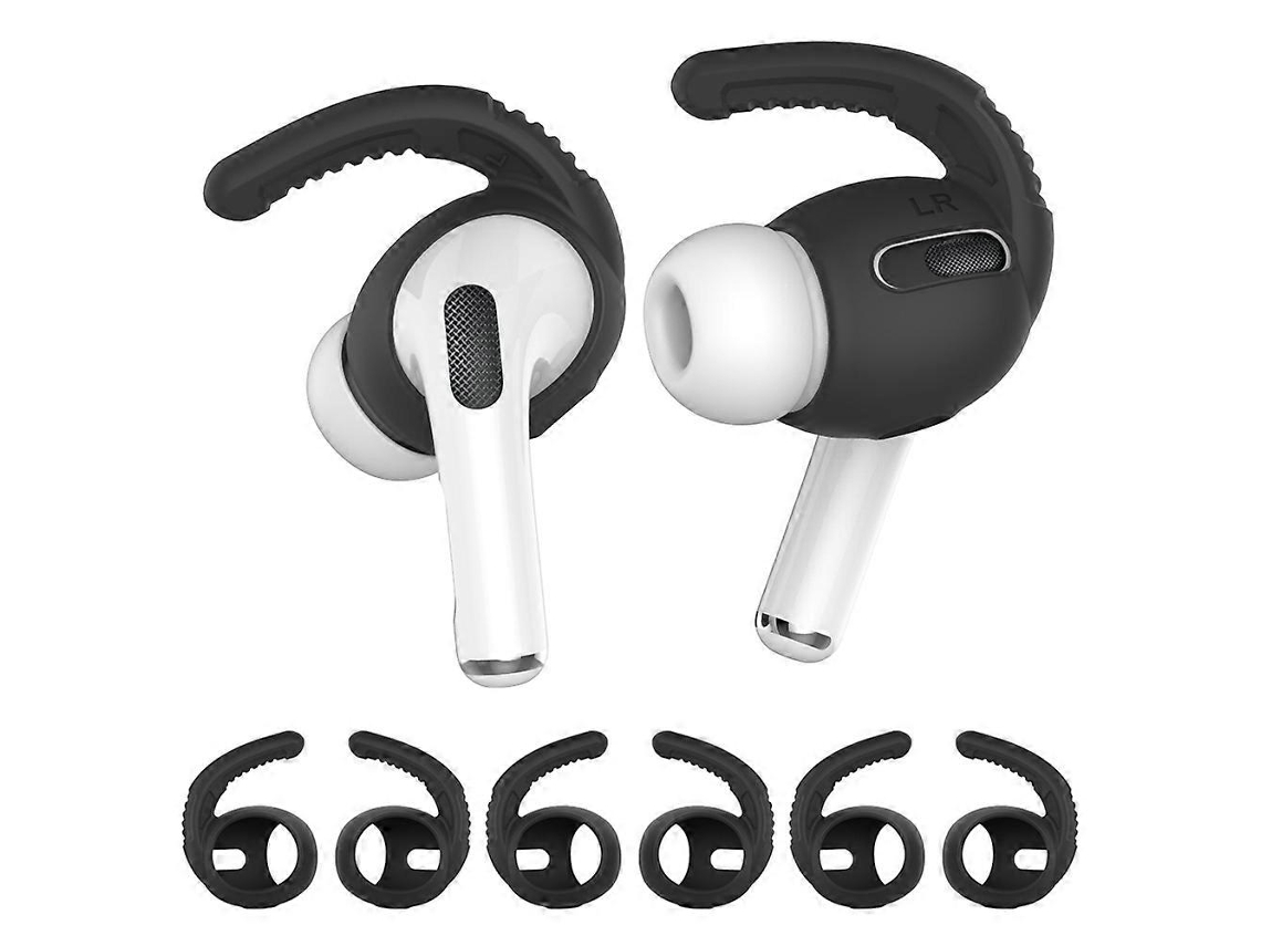 Ahastyle PT 100 - Funda antideslizante para auriculares Apple Airpods Pro (3 pares, silicona, antipérdida) Rosewell