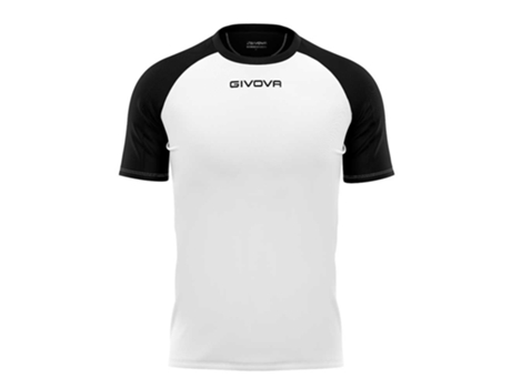 Camiseta de Hombre para Fútbol GIVOVA Mangas Curtas Capo Negro (2XL)