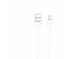 Cable USB-A 2.0 macho / Micro USB 2m blanco XO