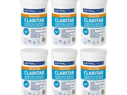 Claritab 6 Caixas Doble Acción ''coagulante'' Y ''floculante'', Par Un Tratamiento De janeiro, Mudaram-se Que Devuelve La Claridad Y Transparencia Astralpool