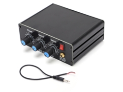 Eliminador De Interferencias De Fase Cruzada De Aleación De Aluminio Con Control Ptt Integrado Para Receptores De Radio Hf De 130 Mhz.